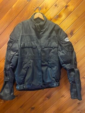 Joe Rocket Black Motor Cycle Jacket